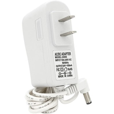 Импульсный адаптер питания VOLTRONIC 24В 0,65А (15,6Вт) штекер 5.5/2.5 1м White (LYW-24065)