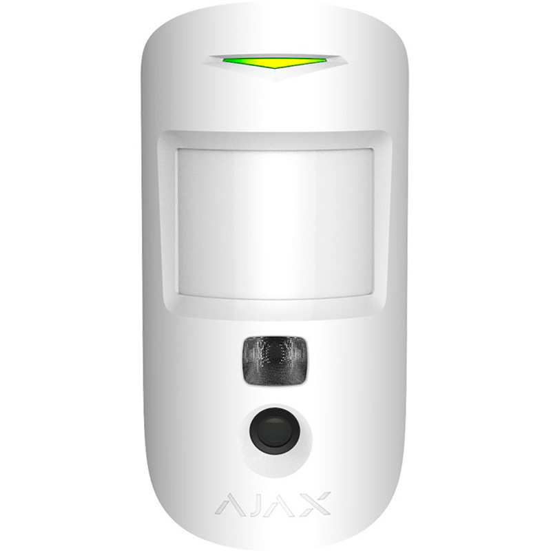 Датчик руху AJAX MotionCam White (15711)