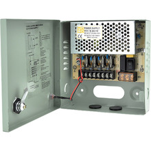 Імпульсний блок живлення 12V-5A/4CH у боксі із замком