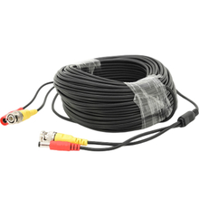 Патчкорд VOLTRONIC комбінований коаксіальний + харчування Q35 40 м чорний (BNC + DC 40m)