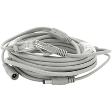 Патчкорд VOLTRONIC комбінований по кручений парі Q100 RJ-45 + DC 5m