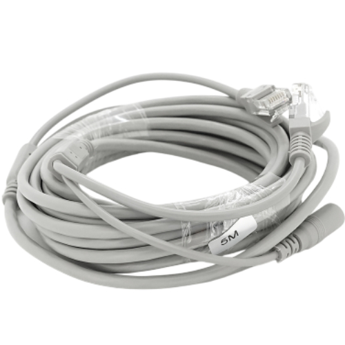 Патчкорд VOLTRONIC комбінований по кручений парі Q100 RJ-45 + DC 5m Тип аксесуари