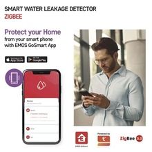 Датчик затопления EMOS P56000S ZigBee Датчик затопления EMOS P56000S ZigBee