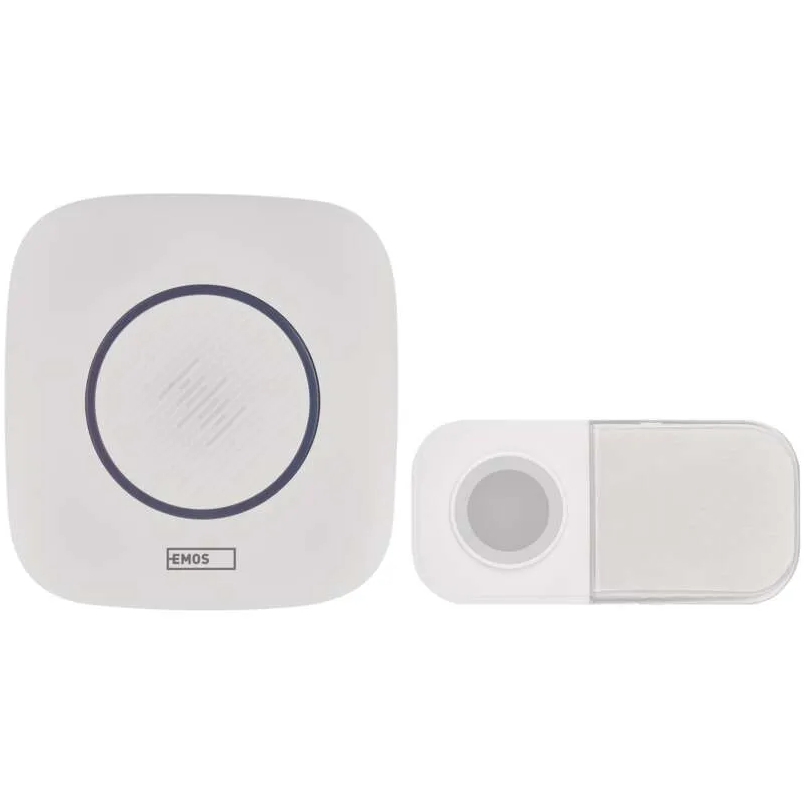 Дверной звонок Emos беспроводной White (P5736) Дверной звонок Emos беспроводной White (P5736) Способ установки внутренний