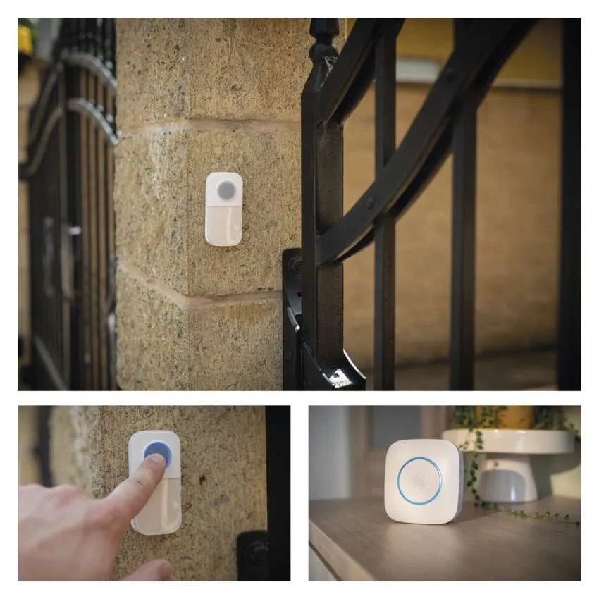 Дверной звонок Emos беспроводной White (P5736) Фото 15 Дверной звонок Emos беспроводной White (P5736)