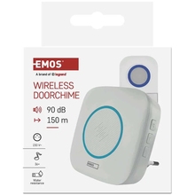 Дверной звонок Emos беспроводной White (P5737) Дверной звонок Emos беспроводной White (P5737)