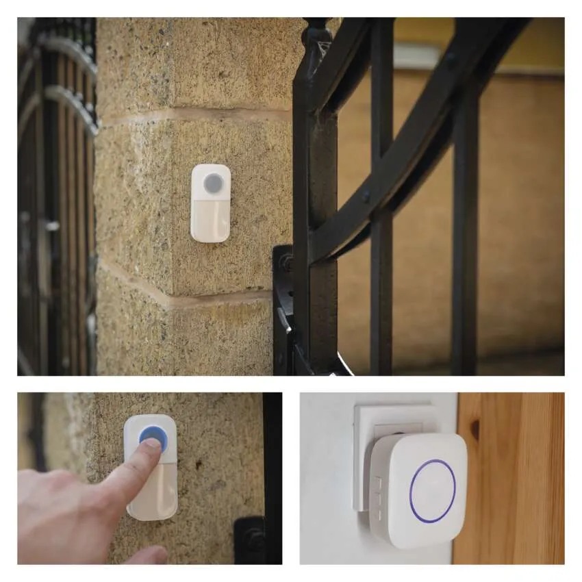 Дверной звонок Emos беспроводной White (P5737) Фото 14 Дверной звонок Emos беспроводной White (P5737)