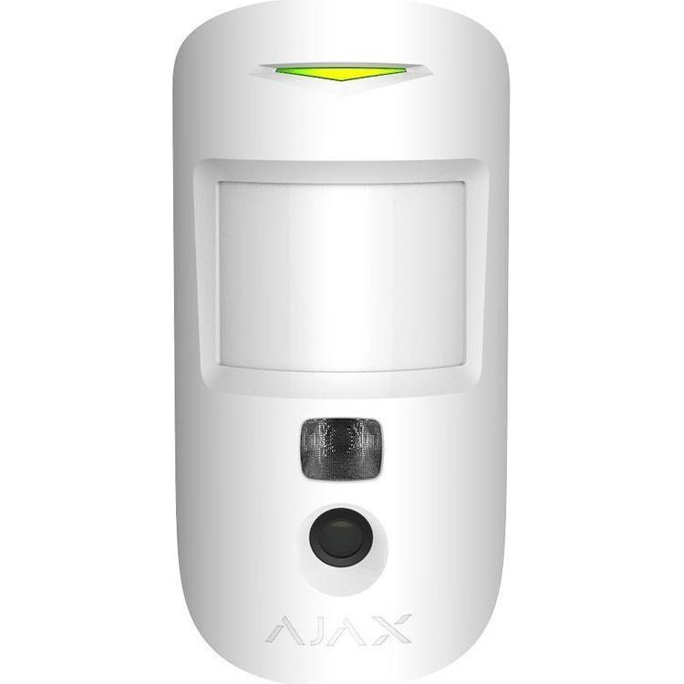 Датчик руху AJAX HDR MotionCam з фотокамерою White (000054412)