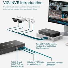 Сетевой видеорегистратор TP-LINK VIGI NVR1008H-8MP