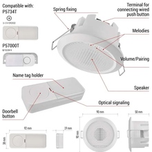 Дверний дзвінок EMOS P57103