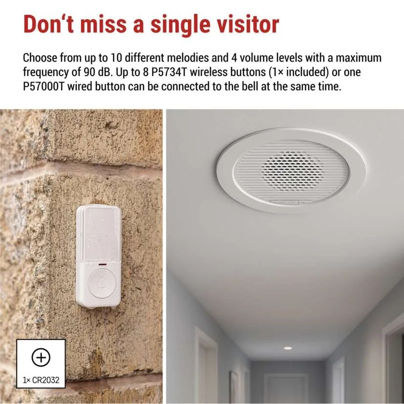 В інтернет магазині Дверний дзвінок EMOS P57103