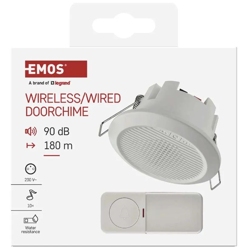 Огляд Дверний дзвінок EMOS P57103