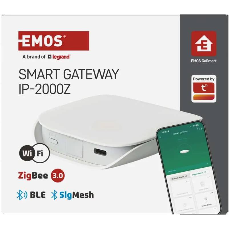 В интернет магазине Многофункциональный шлюз EMOS ZigBee H5002 GoSmart Bluetooth/WiFi