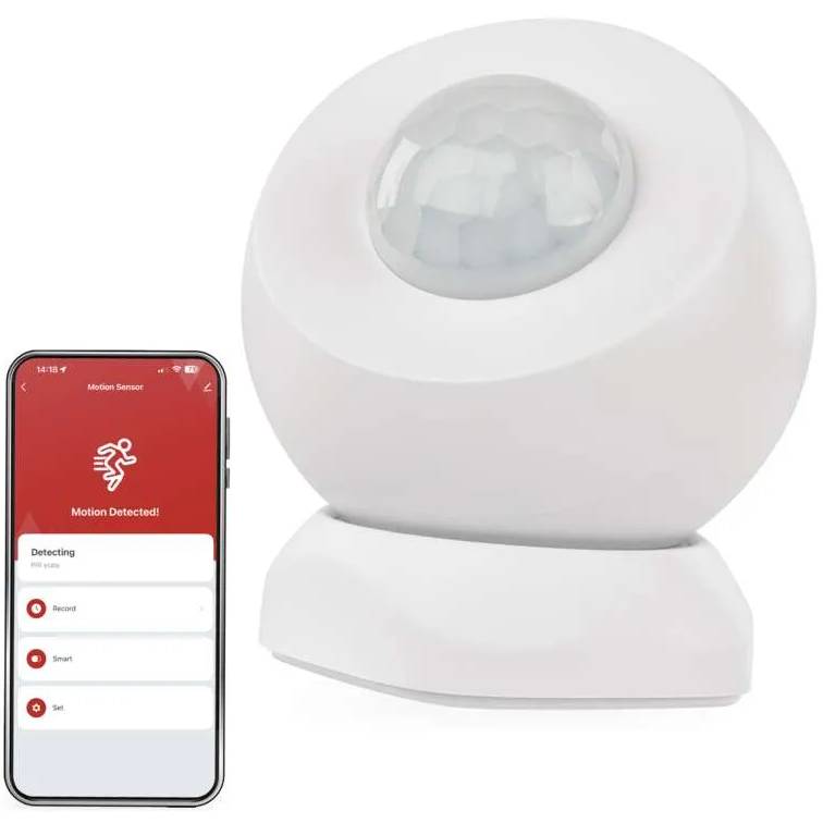 Датчик руху EMOS ZigBee H5024 GoSmart PIR Підключення бездротове