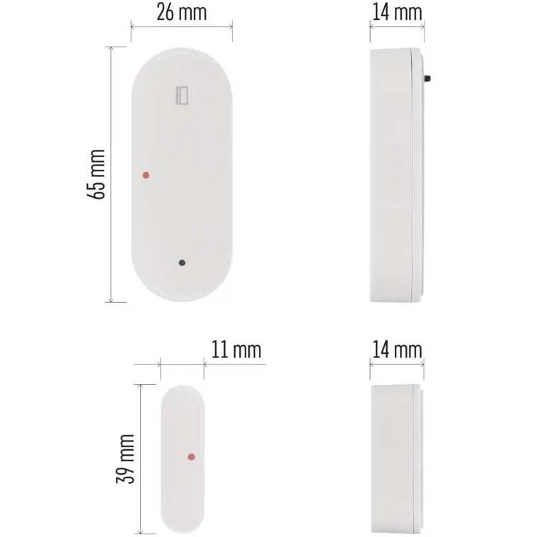 В Украине Датчик открытия двери/окна EMOS ZigBee H5025 GoSmart