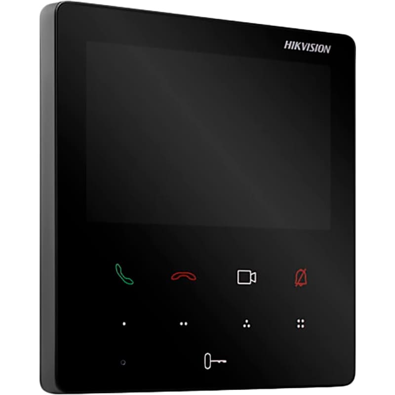 Видеодомофон HIKVISION DS-KH6110-WE1 Black Комплектация Настенный кронштейн, монтажные аксессуары, комплект соединительных проводов, инструкция