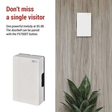 Дверний дзвінок EMOS P57102 White (P57102)