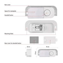 Кнопка EMOS P57000T для дверных звонков P57101/P57102/57001/57002 (P57000T)