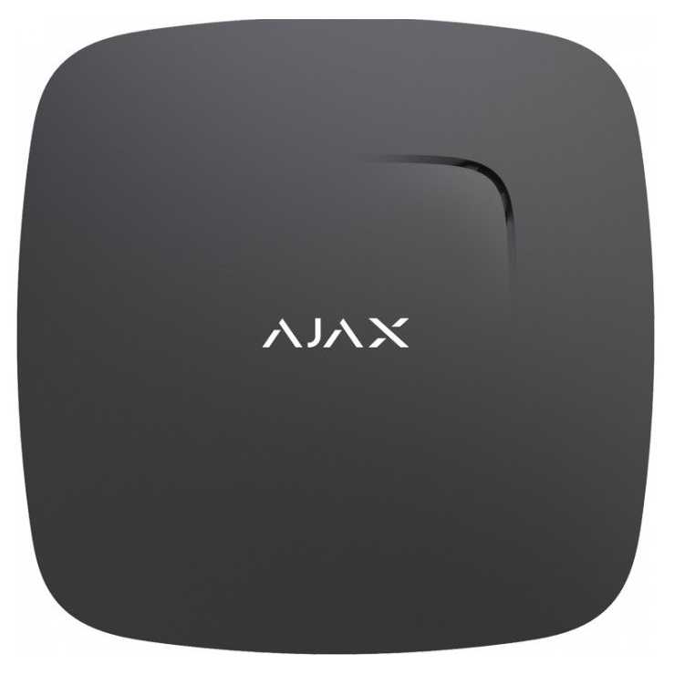 Датчик диму і чадного газу Ajax FireProtect Plus Black (000005636)