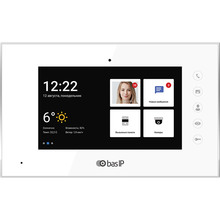 Видеодомофон BAS-IP IP AQ-07L White