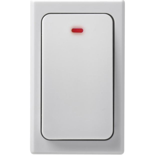 

Кнопка для беспроводного звонка Emos P5729T, Кнопка для дзвінка P5729T 180м IP44 220V