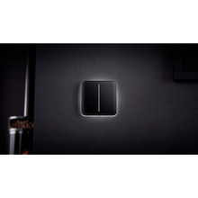 Кнопка AJAX SoloButton 2-gang для LightSwitch Jeweler White (000029791)