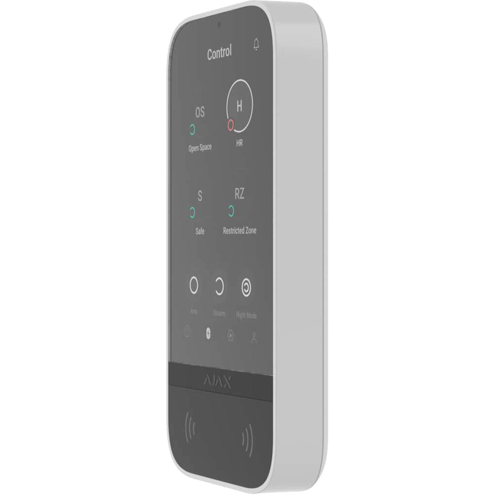 Фото 18 Пульт управления AJAX KeyPad TouchScreen White (000034514)