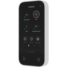 Пульт керування AJAX KeyPad TouchScreen White (000034514)