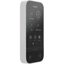 Пульт керування AJAX KeyPad TouchScreen White (000034514)