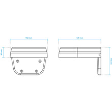 Кронштейн VIVOTEK L-shape AM-21A (AM-21A V02)