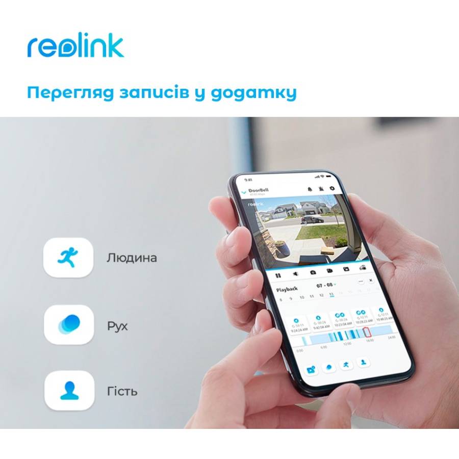 Фото Видеодомофон REOLINK Video Doorbell WiFi