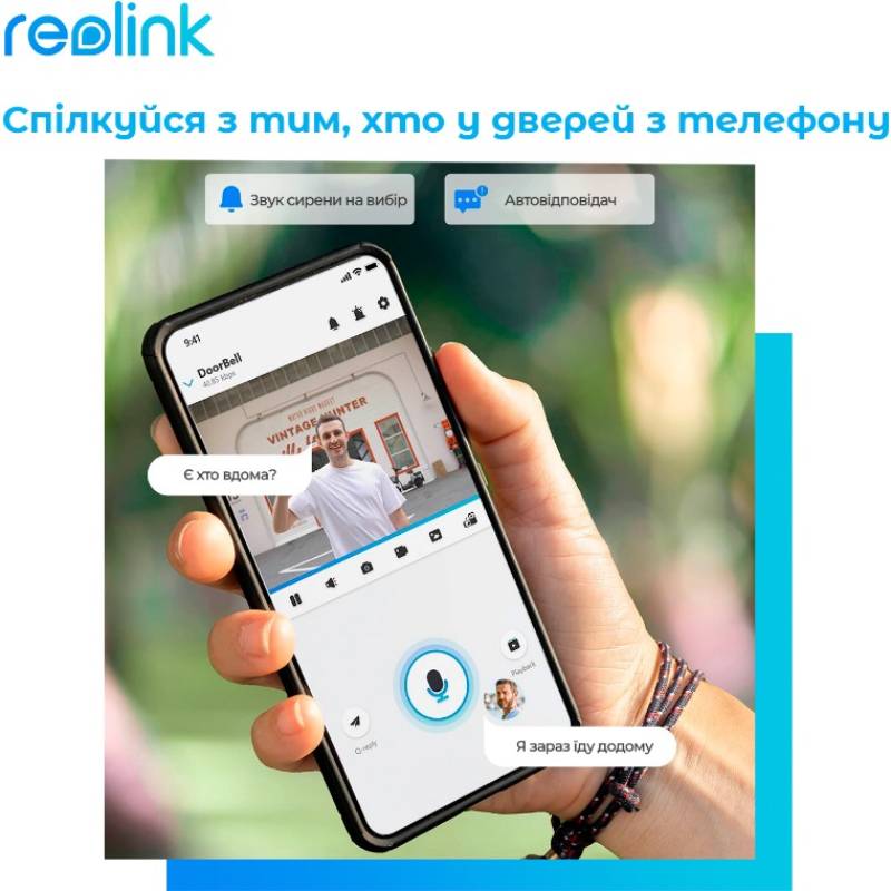 Внешний вид Видеодомофон REOLINK Video Doorbell WiFi