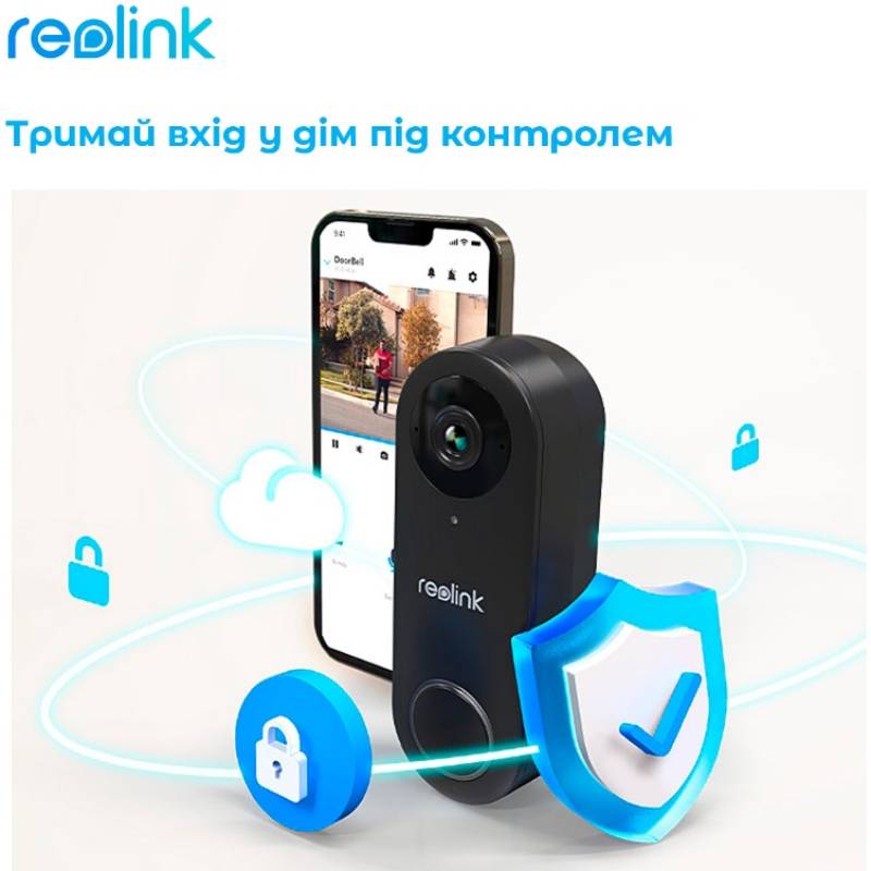 В Фокстрот Видеодомофон REOLINK Video Doorbell WiFi