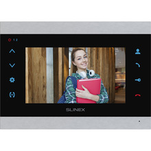 Видеодомофон SLINEX IP SL-07N Cloud Silver / Black