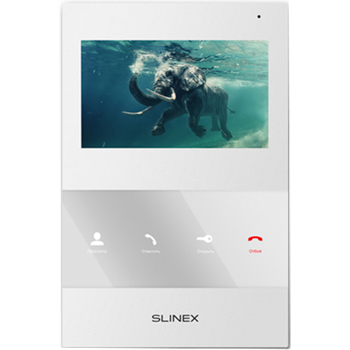 Відеодомофон SLINEX SQ-04M White (11829)