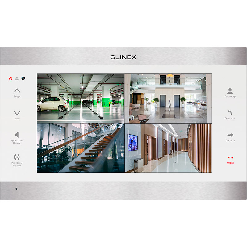 

Видеодомофон SLINEX SL-10IPT FullHD Silver White (11819), SL-10IPT FullHD (silver+white)