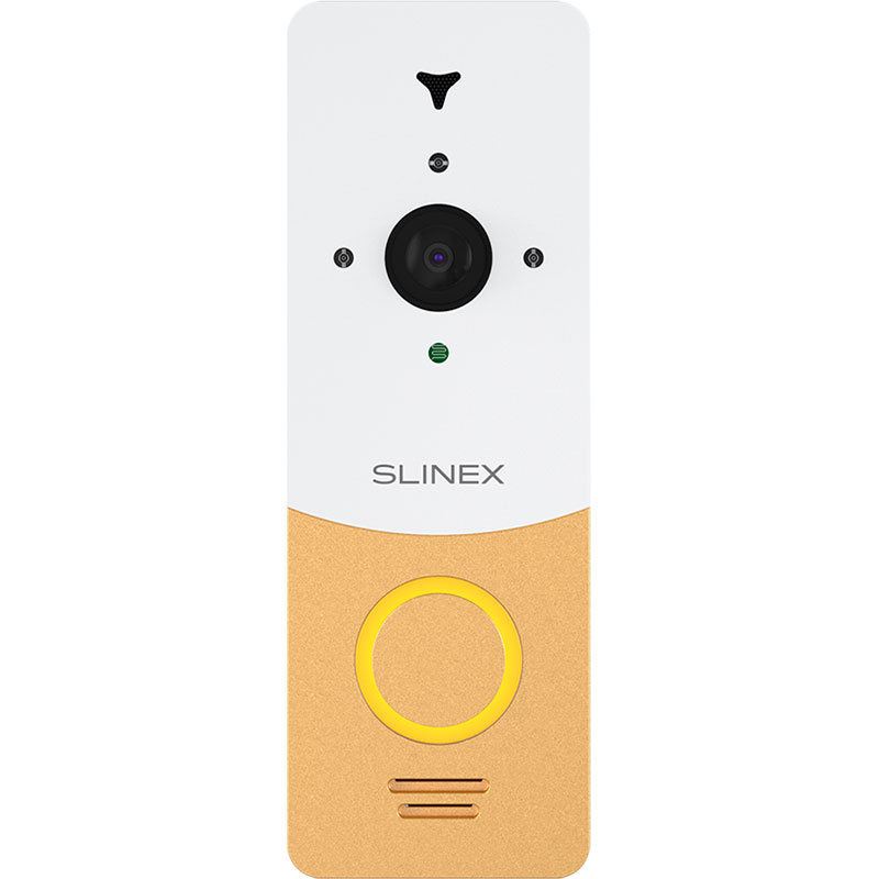 

Панель вызова Slinex ML-20IP White Gold (11851), ML-20IP v2 (бел+зол)