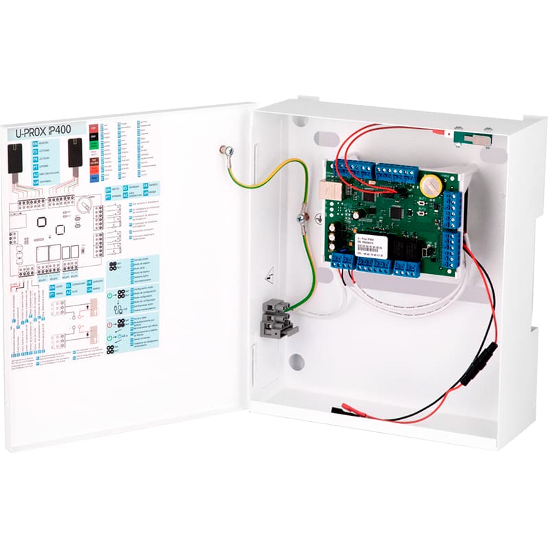 Контроллер доступа U-PROX Wiegand IP400 (FP000507-3) Подключение проводное