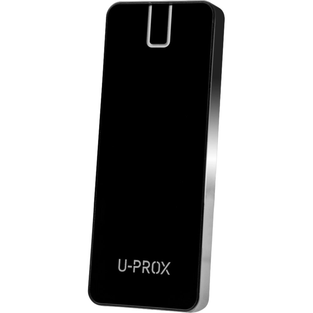Зчитувач мультиформатний U-PROX SE slim FP000691 Особливості NFC, 13.56 МГц: U-PROX ID (тільки Android); RFID, 125 кГц: ASK, FSK; 2.4 ГГц мобільний ID: U-PROX ID, U-PROX Tag, U-PROX Auto Tag; Інтерфейси: Wiegand Auto, 26, 32, 34, 37, 40, 42, 56, 58, 64, 80 бітів, RS-232, TouchMemory, OSDP v 2.2