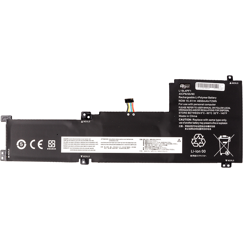 Акумулятор для ноутбуків LENOVO Ideapad 5-15 L19L4PF1 15.4V 4650 mAh (NB482429)