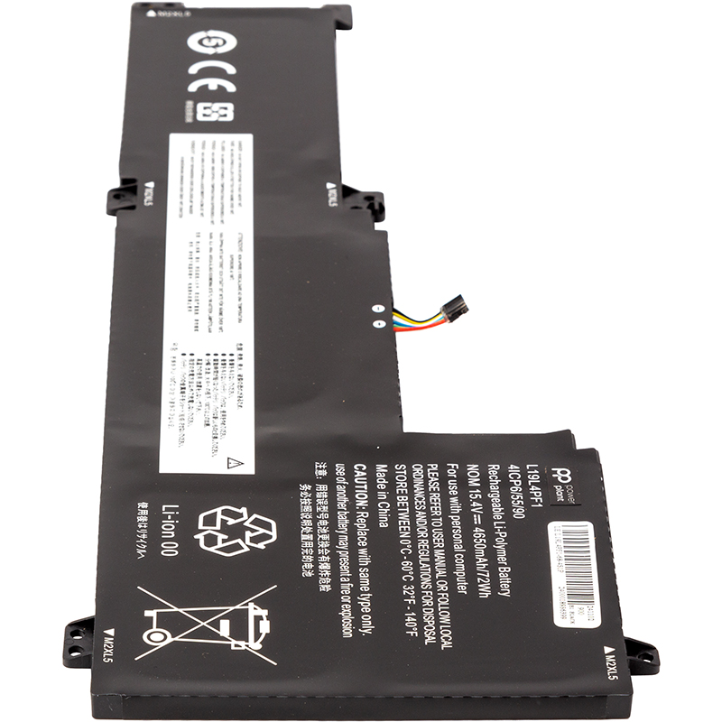 Акумулятор для ноутбуків LENOVO Ideapad 5-15 L19L4PF1 15.4V 4650 mAh (NB482429) Тип акумулятора Li-ion