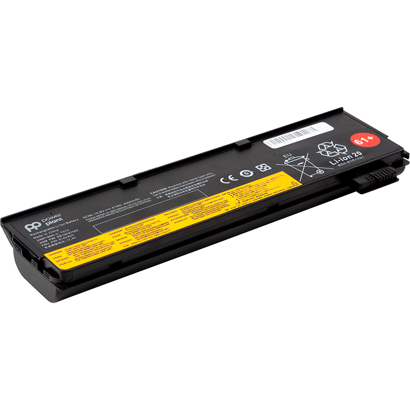 Акумулятор для ноутбуків LENOVO ThinkPad T570 (SB10K97582) 10.8V 4400mAh (NB482344) Тип сумісний