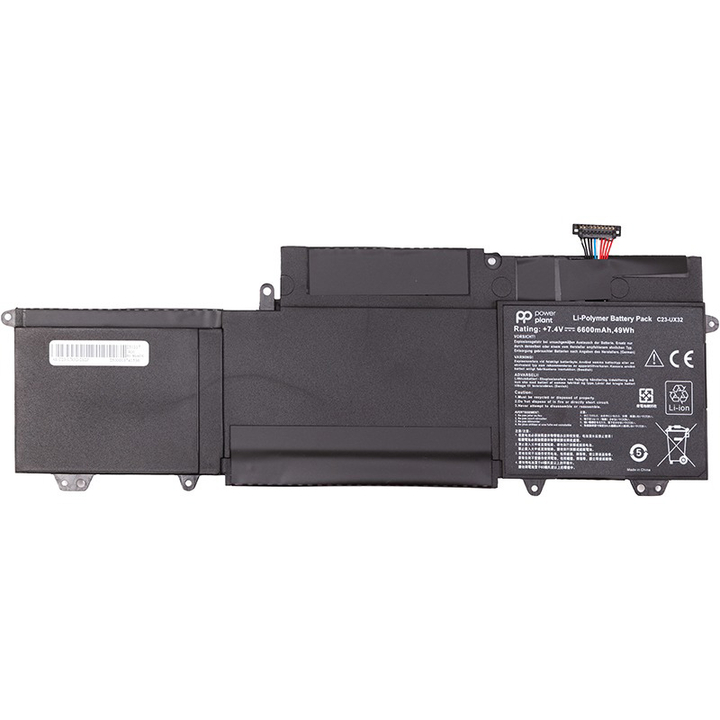 Акумулятор для ноутбуків ASUS VivoBook U38N (NB432264) 7.4V 6600mAh