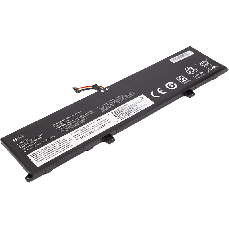 Акумулятор для ноутбуків Lenovo ThinkPad X1 Extreme P1 3rd Gen (L19C4P71) 15.2V 4400mAh (NB482696) Тип сумісний