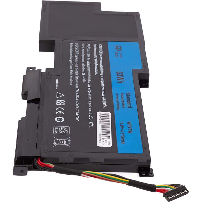 Акумулятор для ноутбуків DELL XPS 15-L521X Series W0Y6W 11.1V 5700mAh (NB441280) Тип акумулятора Li-Pol
