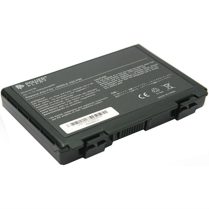 Акумулятор POWERPLANT для ноутбука ASUS F82 A32-F82 ASK400LH 11.1 V 4400mAh (NB00000283)