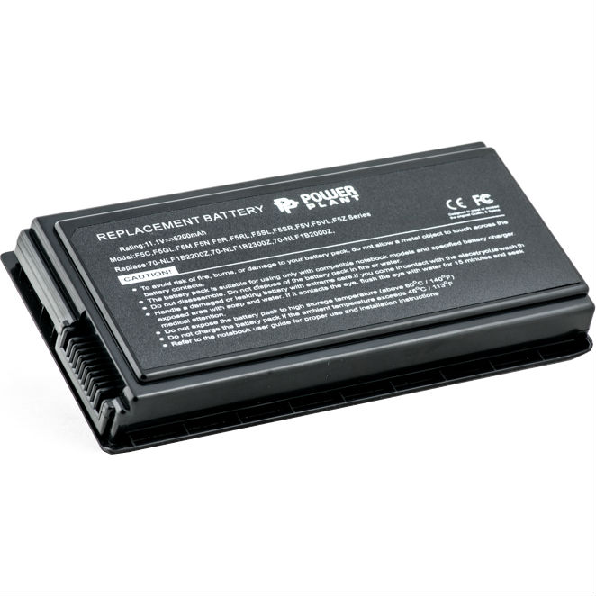 Аккумулятор POWERPLANT для ноутбуков ASUS F5 A32-F5, AS5010LH 11.1V 5200 mAh (NB00000015)