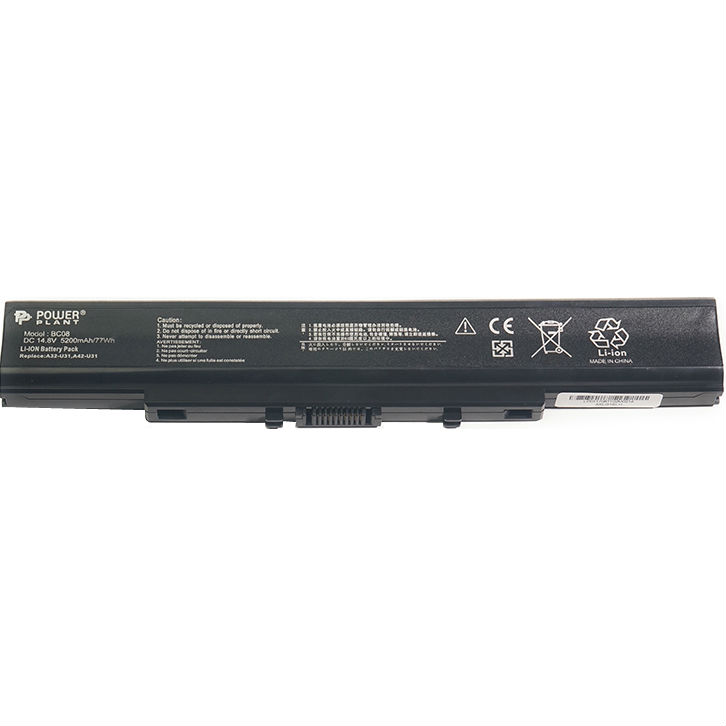 

Аккумулятор POWERPLANT для ноутбуков ASUS U31 A32-U31, ASU31ELH 14.8V 5200 mAh (NB430512), ASUS U31 A32-U31, ASU31ELH 14.8V 5200mAh