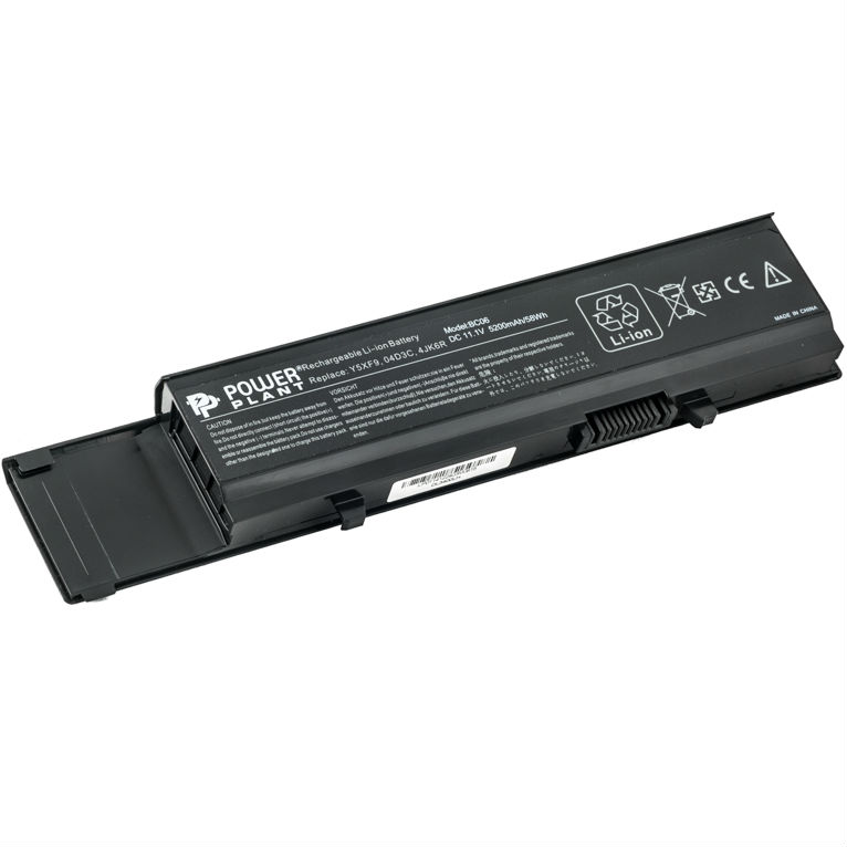 Аккумулятор POWERPLANT для ноутбука DELL Vostro 3400 7FJ92, DL3400LH 11.1V 5200mAh (NB00000114)