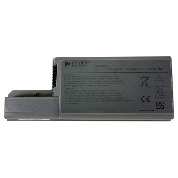 

Аккумулятор POWERPLANT DELL D820 DF192 DL8200LP 11.1V 7800mAh (NB00000214), DELL D820 DF192, DL8200LP 11.1V 7800mAh